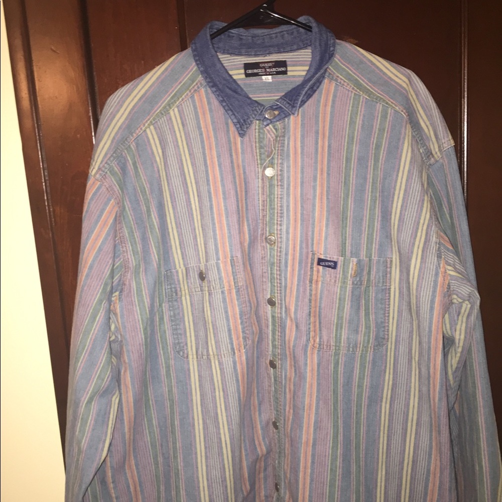 Vintage Guess button down
